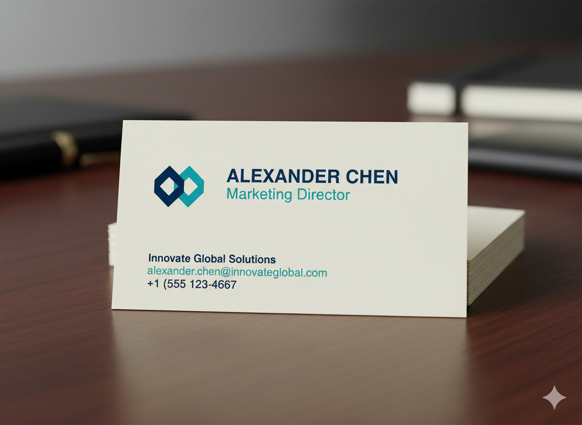Standard Business Cards